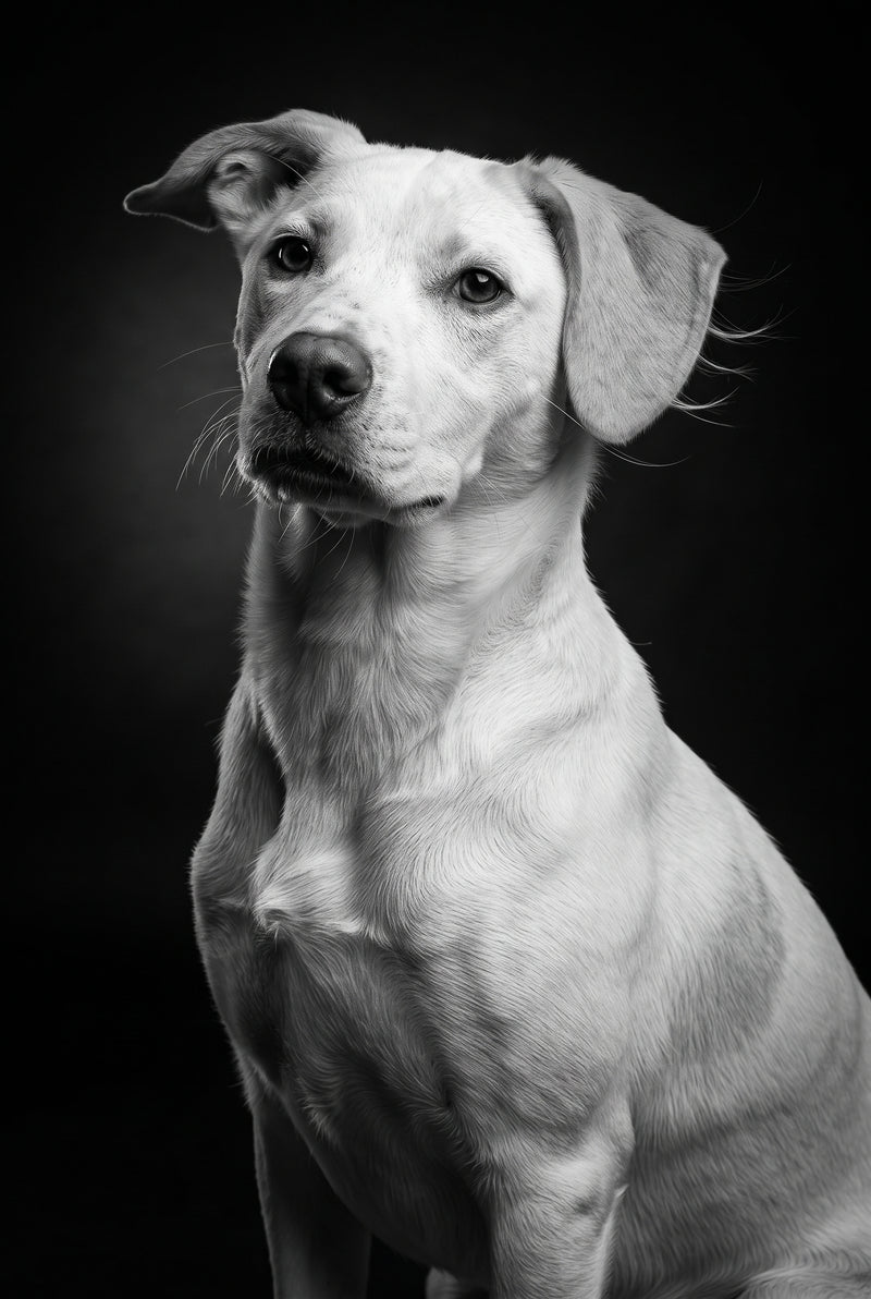 Pet portrait artwork